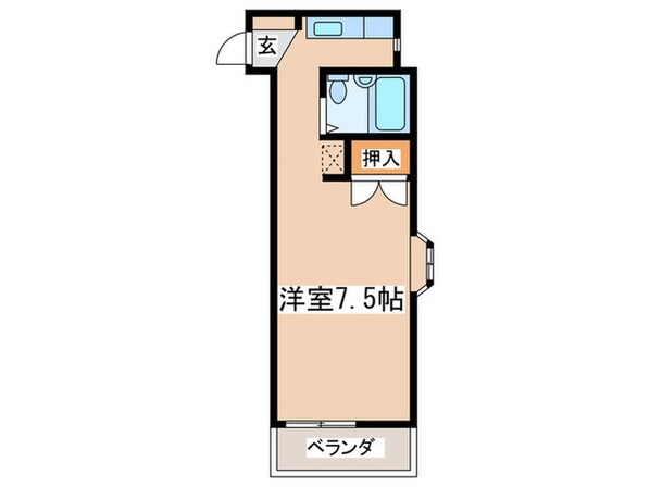 ラポールの物件間取画像